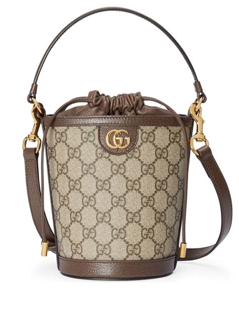 gucci bucket handbag|farfetch gucci mini bucket bags.